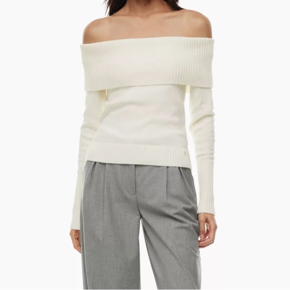 NWT Sunday Best color Whisper white Topaz Sweater - Picture 7 of 7